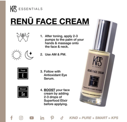 Renū Face Cream 1oz KPS