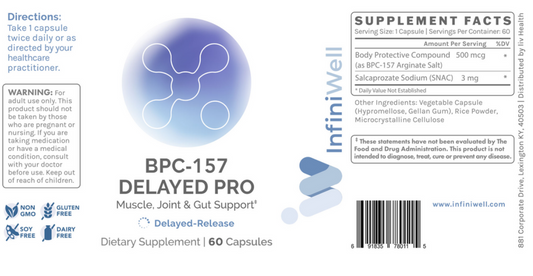 BPC-157 500 mcg Pro Delayed Release