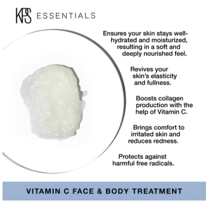 Vitamin C Face & Body Treatment KPS Essentials 2.3oz