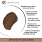Antioxidant Cacao Mask KPS Essentials 2.3oz