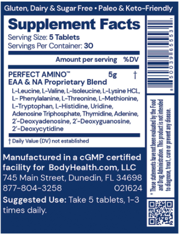 Perfect Aminos Tabs (non coated)