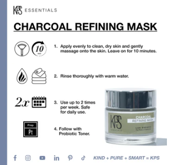 Charcoal Refining Mask KPS Essentials